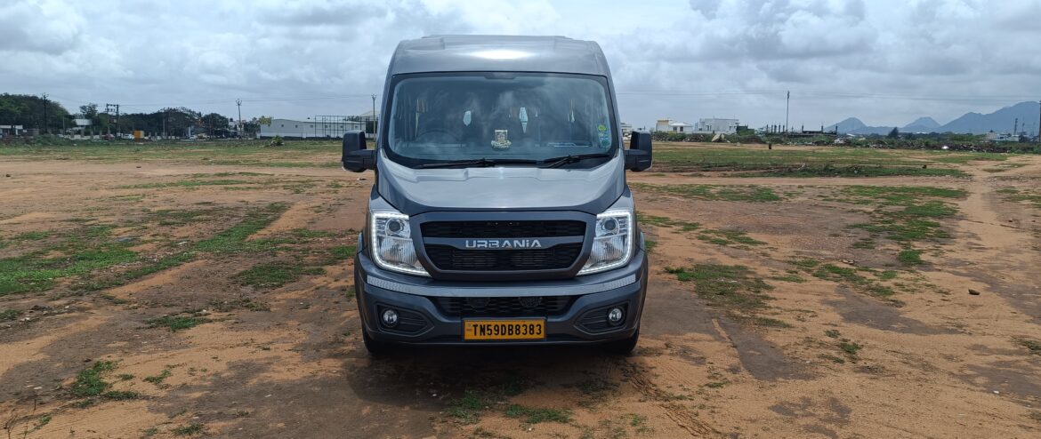 Urbania van rental in Madurai