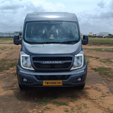 Urbania van rental in Madurai
